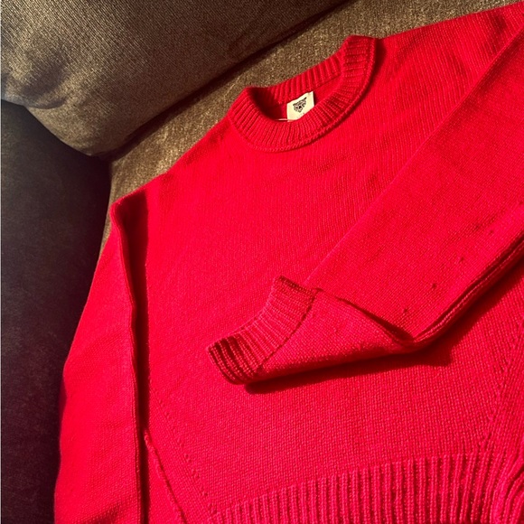 LITA by Ciara Janelle Recycled Cashmere Sweater in Salsa - Picture 2 of 12